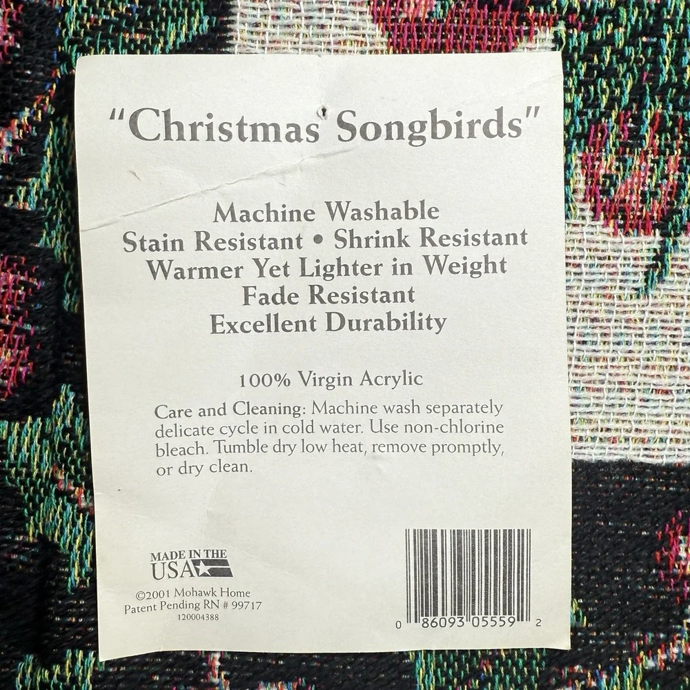 Jubilee Tapestry Woven Throw Blanket 